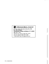 LG WF-T1201TP El manual del propietario