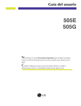 LG 505E El manual del propietario