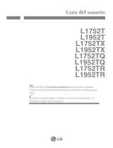 LG L1752TX-SF El manual del propietario