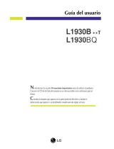 LG L1930B El manual del propietario