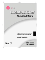LG CED-8042B El manual del propietario