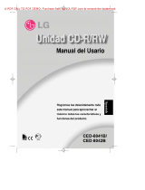 LG CED-8041B El manual del propietario