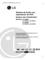 LG LX-D2960A El manual del propietario