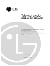 LG 29FX4BL Manual de usuario