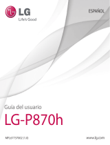 LG LGP870H Manual de usuario
