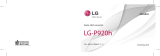 LG LGP920H.ACLRML Manual de usuario