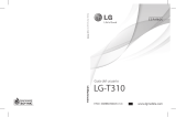 LG LGT310.AORPBK Manual de usuario