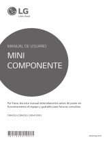 LG CM4350 Manual de usuario