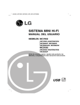 LG MCD502 Manual de usuario