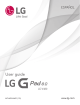 LG LGV480.AARGWH Manual de usuario