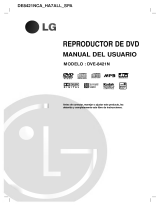 LG DVE-8421N Manual de usuario