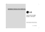 LG DP9821BNM Manual de usuario