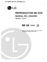 LG DV140ND Manual de usuario