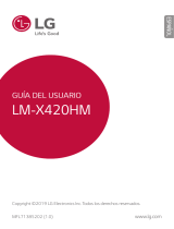 LG LMX420HM.ACHLBL Manual de usuario