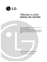 LG 29FX4BL El manual del propietario