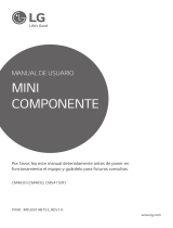 LG CM4650 Manual de usuario
