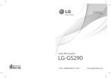 LG GS290.ASWSBK Manual de usuario
