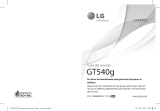 LG GT540G.ACROBK Manual de usuario