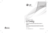 LG GT540G.AMVNBK Manual de usuario