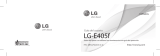 LG LGE405F.ABRAPK Manual de usuario