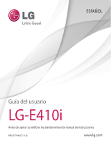 LG LGE410I.APRTWH Manual de usuario