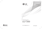 LG LGT300.AMORBK Manual de usuario
