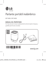 LG NP1540W El manual del propietario