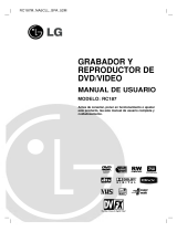 LG RC187M Manual de usuario