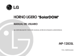 LG SolarDOM MP-1283SL El manual del propietario