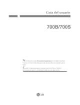 LG 700S Manual de usuario