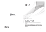 LG GT540F.AVIVBK Manual de usuario