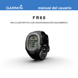 Garmin FR60 Manual de usuario