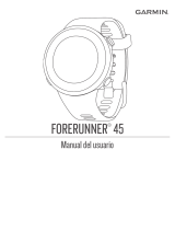 Garmin Forerunner 45 Manual de usuario