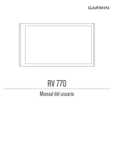 Garmin RV 770 LMT-S Manual de usuario