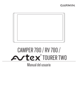 Garmin Camper 780 Manual de usuario