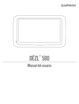 Garmin dēzl™ 580 LMT-S Manual de usuario