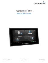 Garmin Fleet 660 Manual de usuario