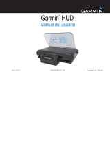 Garmin HUD (Head-Up Display)  Manual de usuario