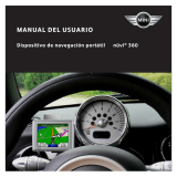 Garmin nuvi 360 GPS,OEM,MINI R56,NA Manual de usuario