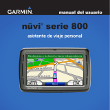 Garmin nuvi 860 Manual de usuario