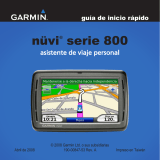 Garmin nuvi 860TFM Guía de inicio rápido