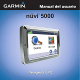 Garmin Nuvi 5000 Manual de usuario