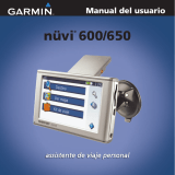 Garmin Nüvi 650 El manual del propietario
