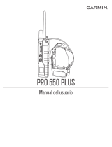 Garmin PRO 550 Plus Manual de usuario