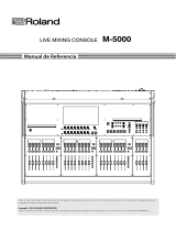 Roland M-5000 Manual de usuario