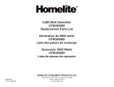 Homelite ut9c5000d El manual del propietario
