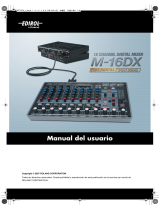 Roland Edirol M-16DX El manual del propietario