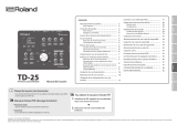 Roland TD-25KV El manual del propietario