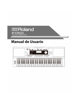 Roland E-X20A El manual del propietario