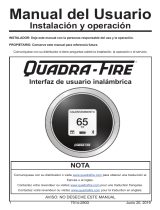 Quadrafire Trekker Series Pellet Insert Manual de usuario
